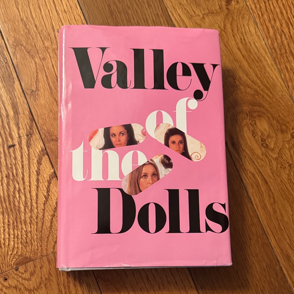 SUPER RATE Valley of the Dolls PINK movie poster Hardcover Book